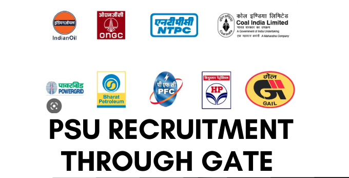 PSU Recruitment through GATE
