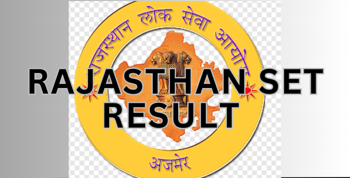 Rajasthan SET 2023