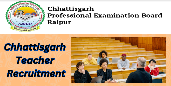 Chhattisgarh Teacher Recruitment
