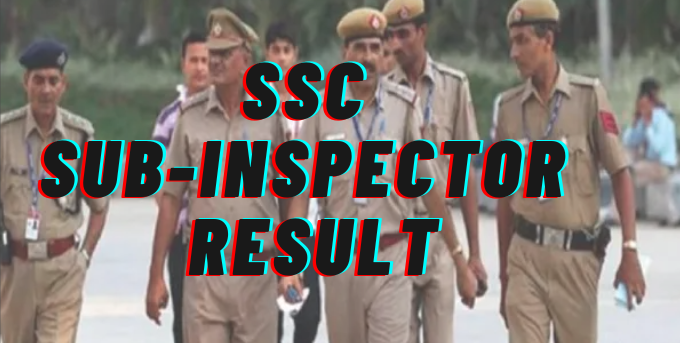 SSC SI Result