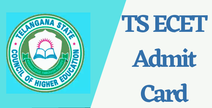 TS ECET Hall Ticket 2023 Admit Card Download link & date