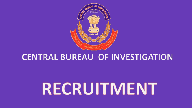 Central Bureau of Investigation Recruitment 2024 Check Posts, Qualification, and How to Apply